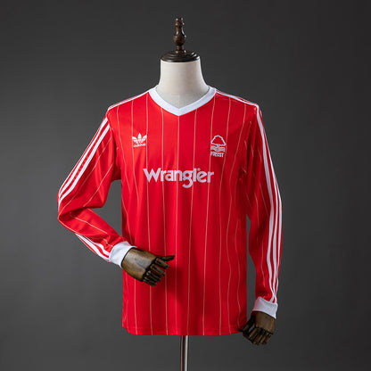 Nottingham Forest 82-84 Away Long-Sleeve Retro Jersey detail