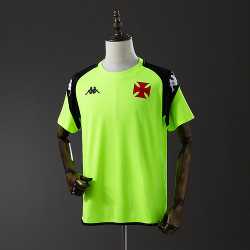 Vasco da Gama 25-26 training suit fluorescent green vest Jersey detail