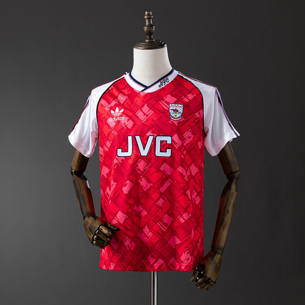 Retro 90-92 Arsenal home detail