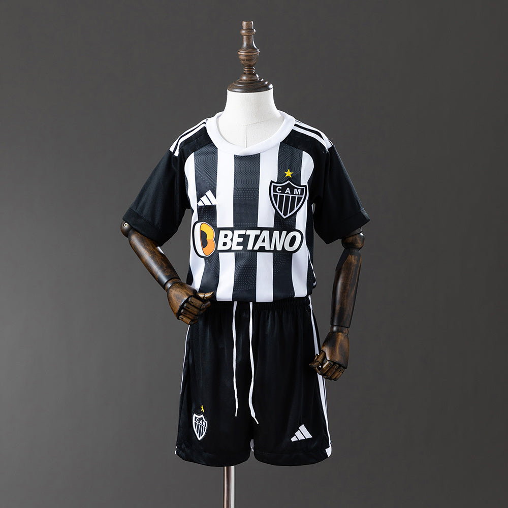 Atletico Mineiro 24-25 Home kids kit Jersey detail