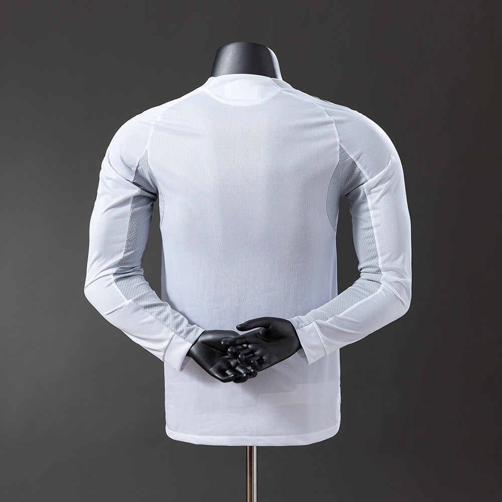 Real Madrid 25-26 Home Long Sleeve Player Version Jersey