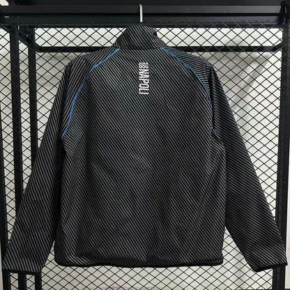25-26 Napoli pad printed black waterproof windbreaker