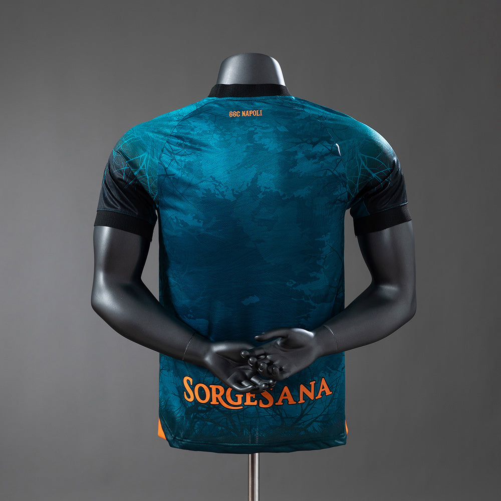 Napoli 25-26 Halloween - Blue Player Version Jersey detail