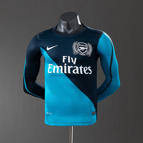 Arsenal 11-12 Away Long Sleeve Player Version Retro Jersey detail