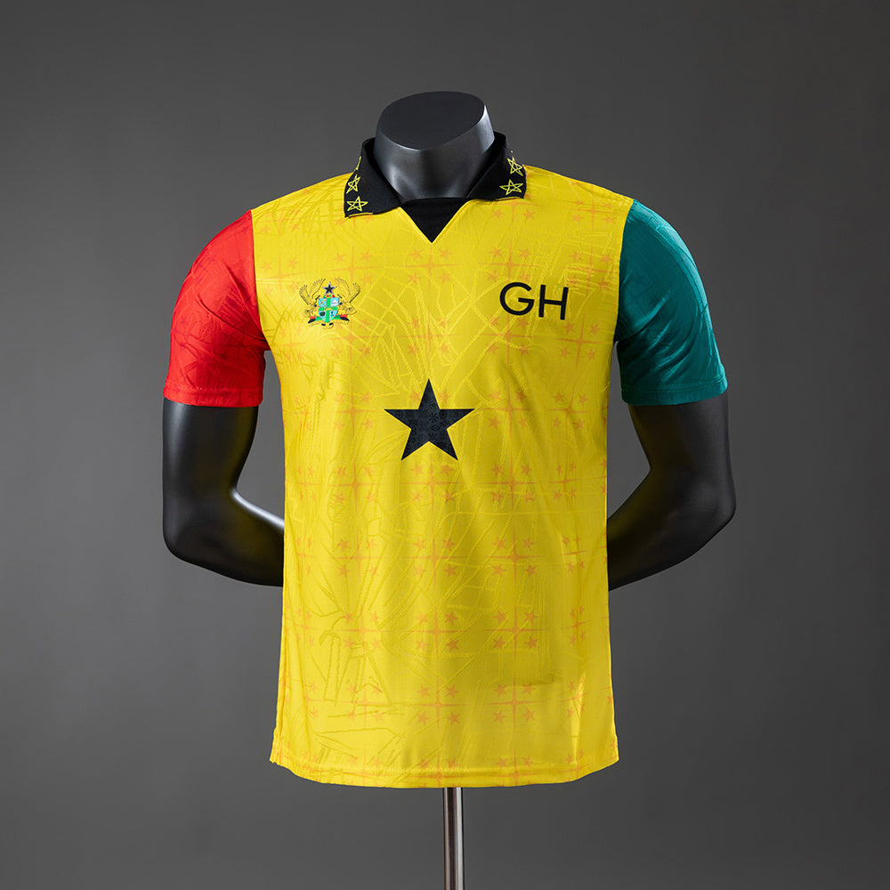 Ghana 2025 Commemorative Edition - Yellow Player Version Jersey