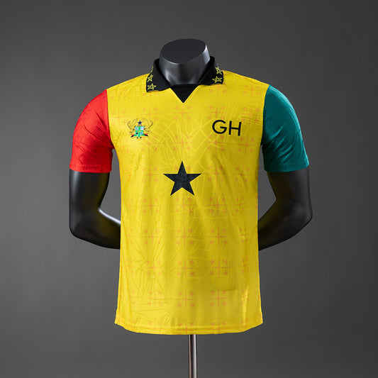 Ghana 2025 Commemorative Edition - Yellow Player Version Jersey