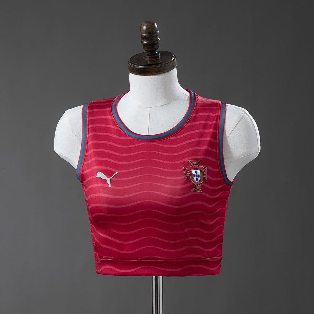 Portugal 2026 Home Women's Vest detail