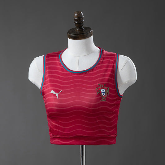 Portugal 2026 Home Women's Vest detail