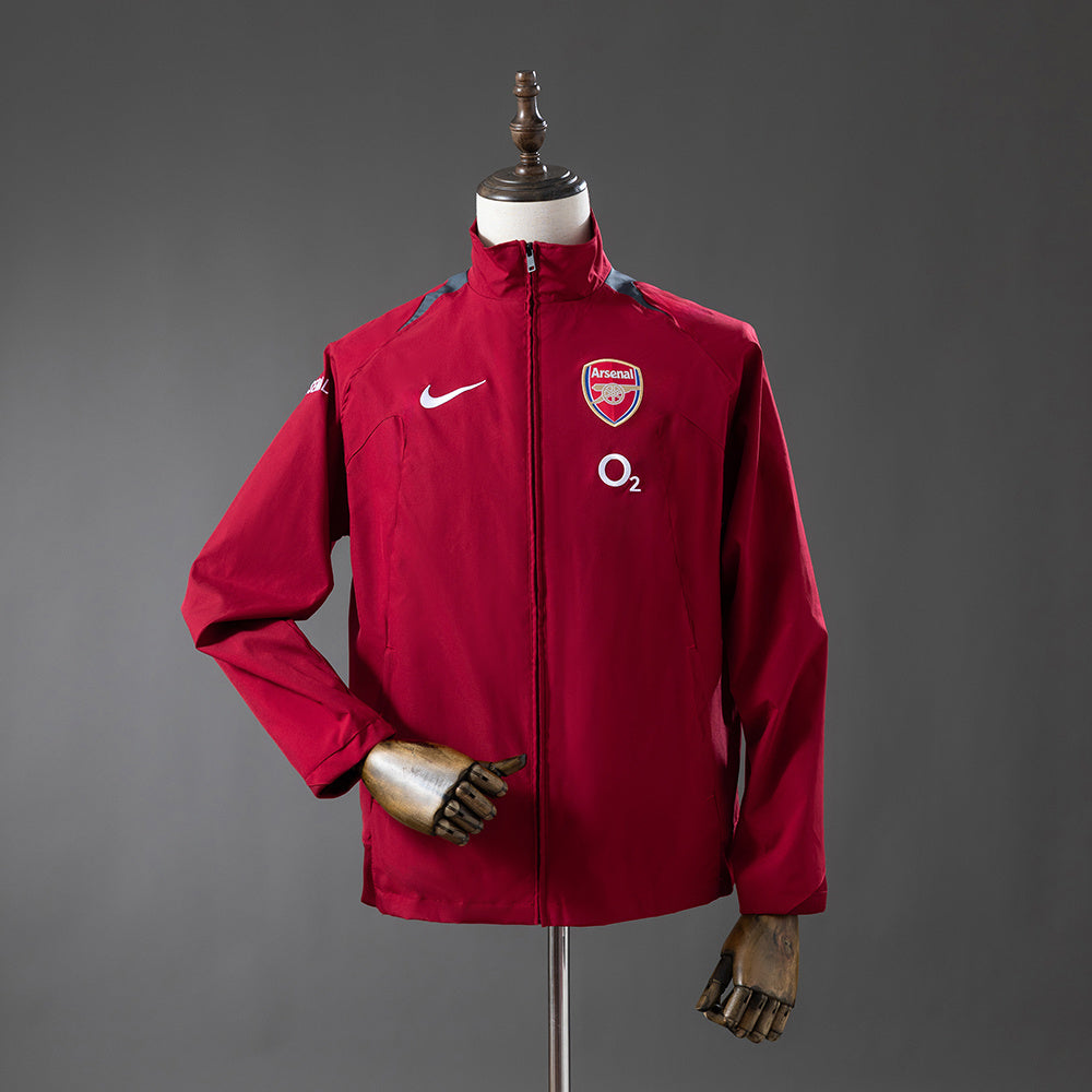 Arsenal 05-06 Windbreaker - Burgundy