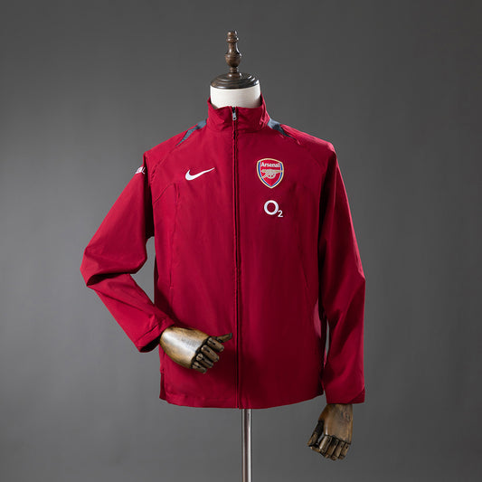 Arsenal 05-06 Windbreaker - Burgundy