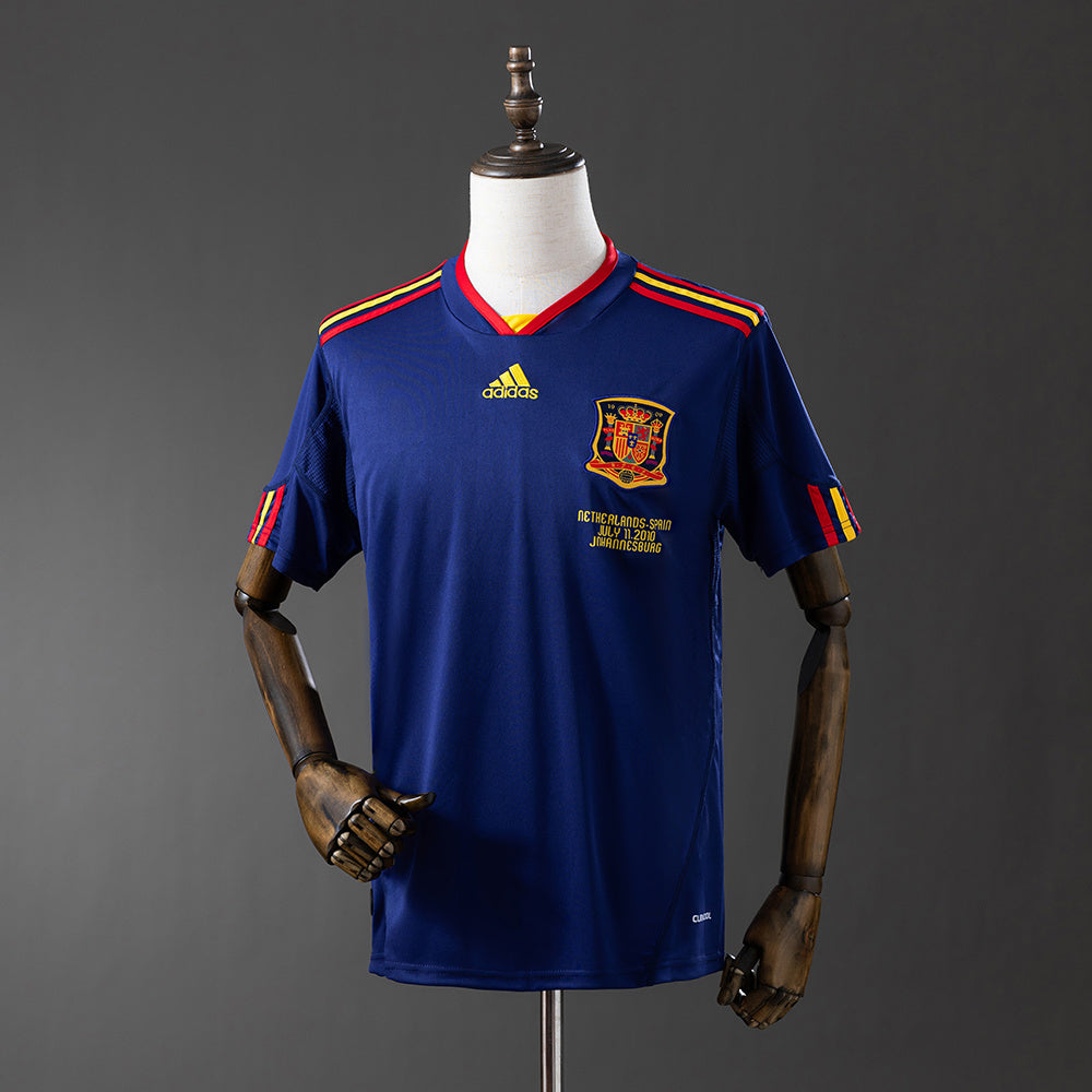 Retro Spain 2010 away detail