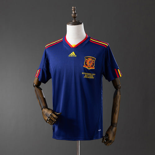 Retro Spain 2010 away detail