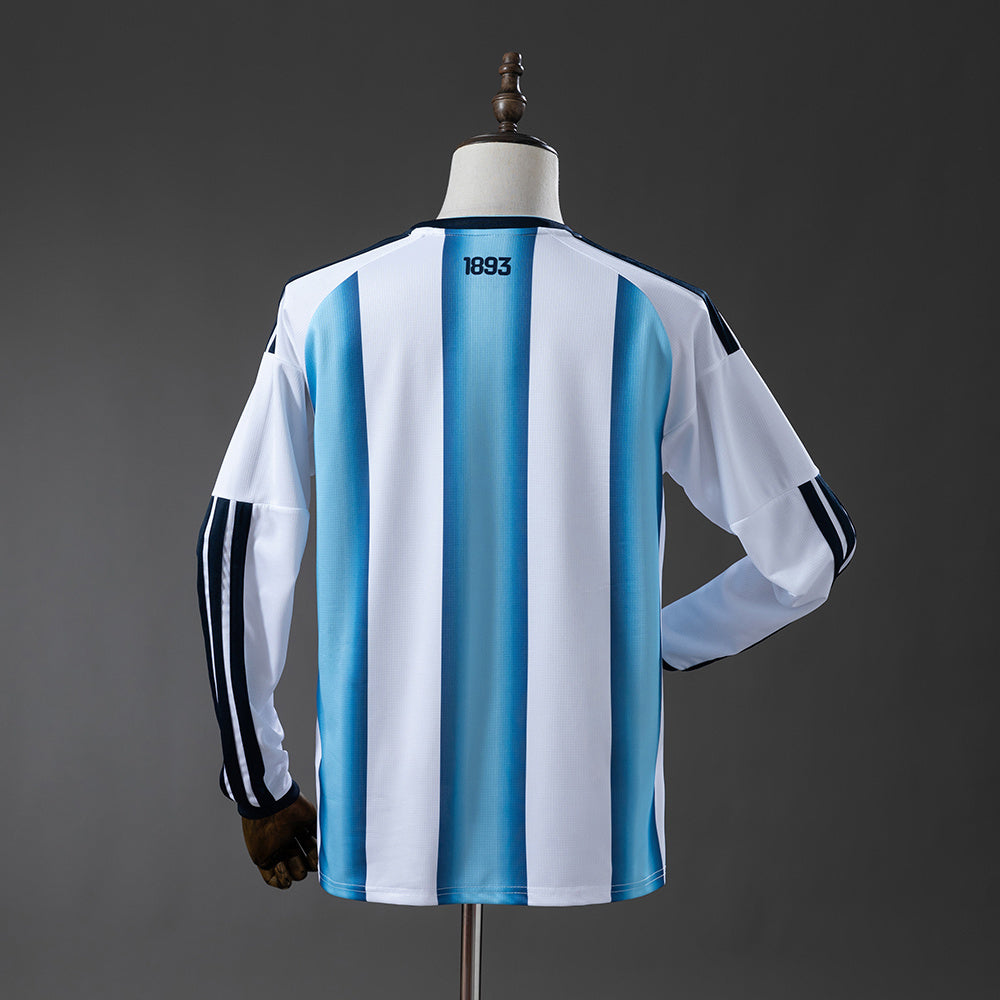 Argentina 2026 Home Long-Sleeve Jersey detail