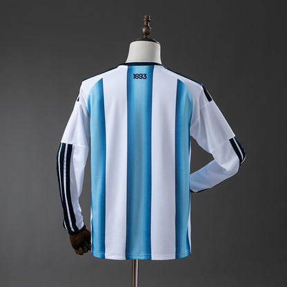 Argentina 2026 Home Long-Sleeve Jersey detail