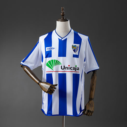 Malaga 01-02 Home Retro Jersey detail