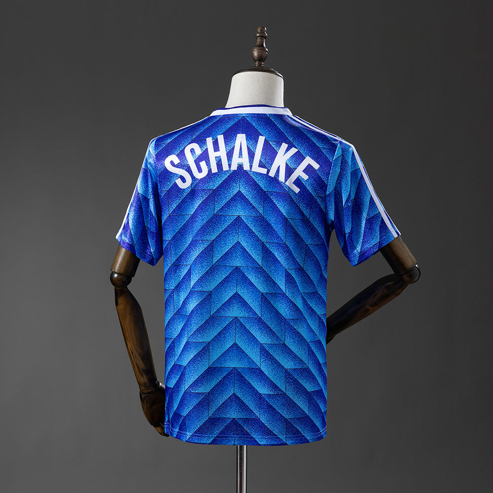 Schalke 04 88-89 Home Retro Jersey