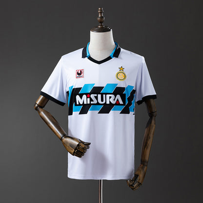 Inter Milan 90-91 Away Retro Jersey detail