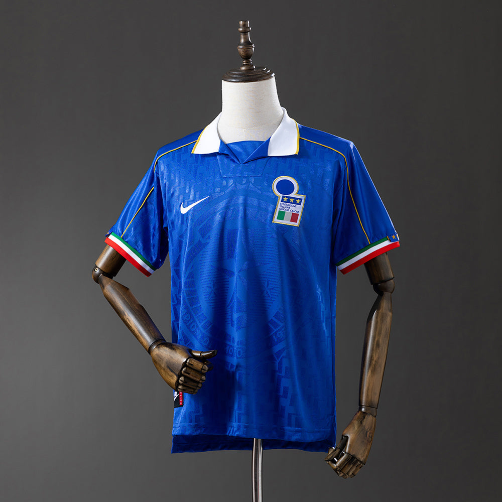 Italy 1995 Home Retro Jersey detail