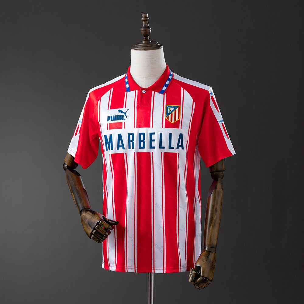 Retro Atletico Madrid 94-95 home detail