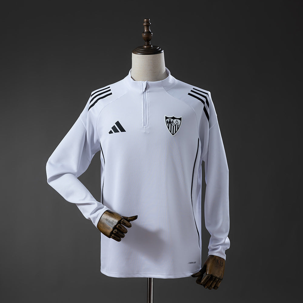 Sevilla 25-26 Training Top White detail