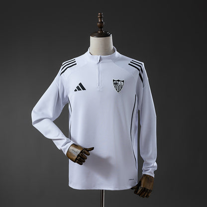 Sevilla 25-26 Training Top White detail
