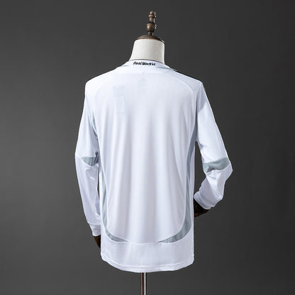 Real Madrid 2006-07 Home Long Sleeve Retro Jersey