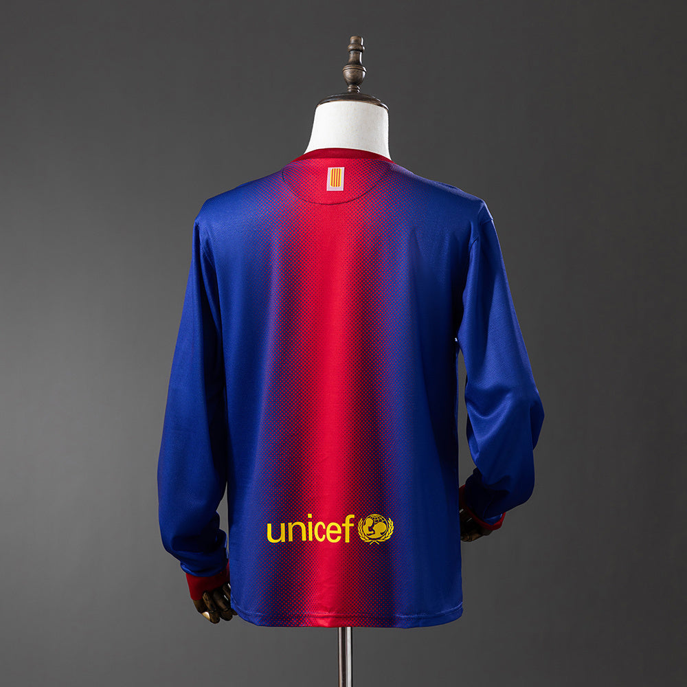 Retro long sleeve Barcelona 12-13 home