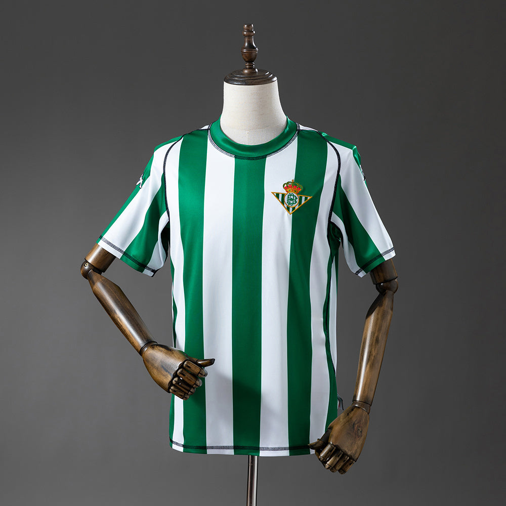 Retro Real Betis 03-04 home detail