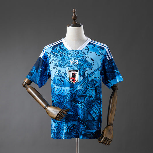 Japan 2026 Y3-Blue Jersey detail