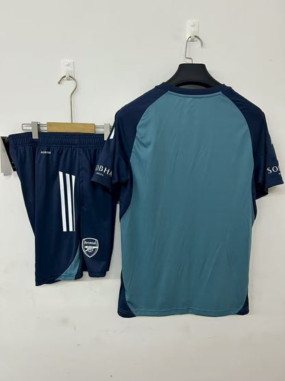 25-26 Arsenal training suit navy detail