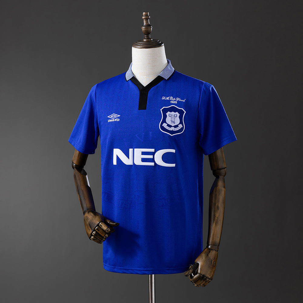 Retro Everton 94-95 home detail