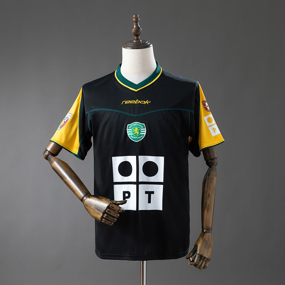 Sporting CP 02-03 Away Retro Jersey detail