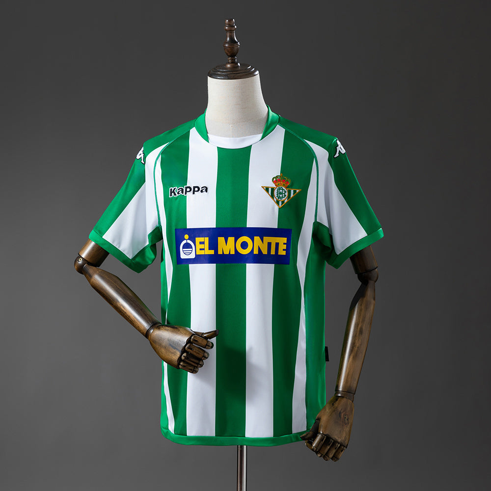 Real Betis 01-02 Home Retro Jersey detail