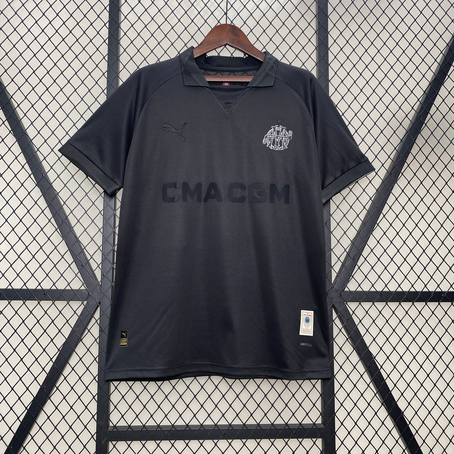 24-25 Marseille Special Edition Black detail