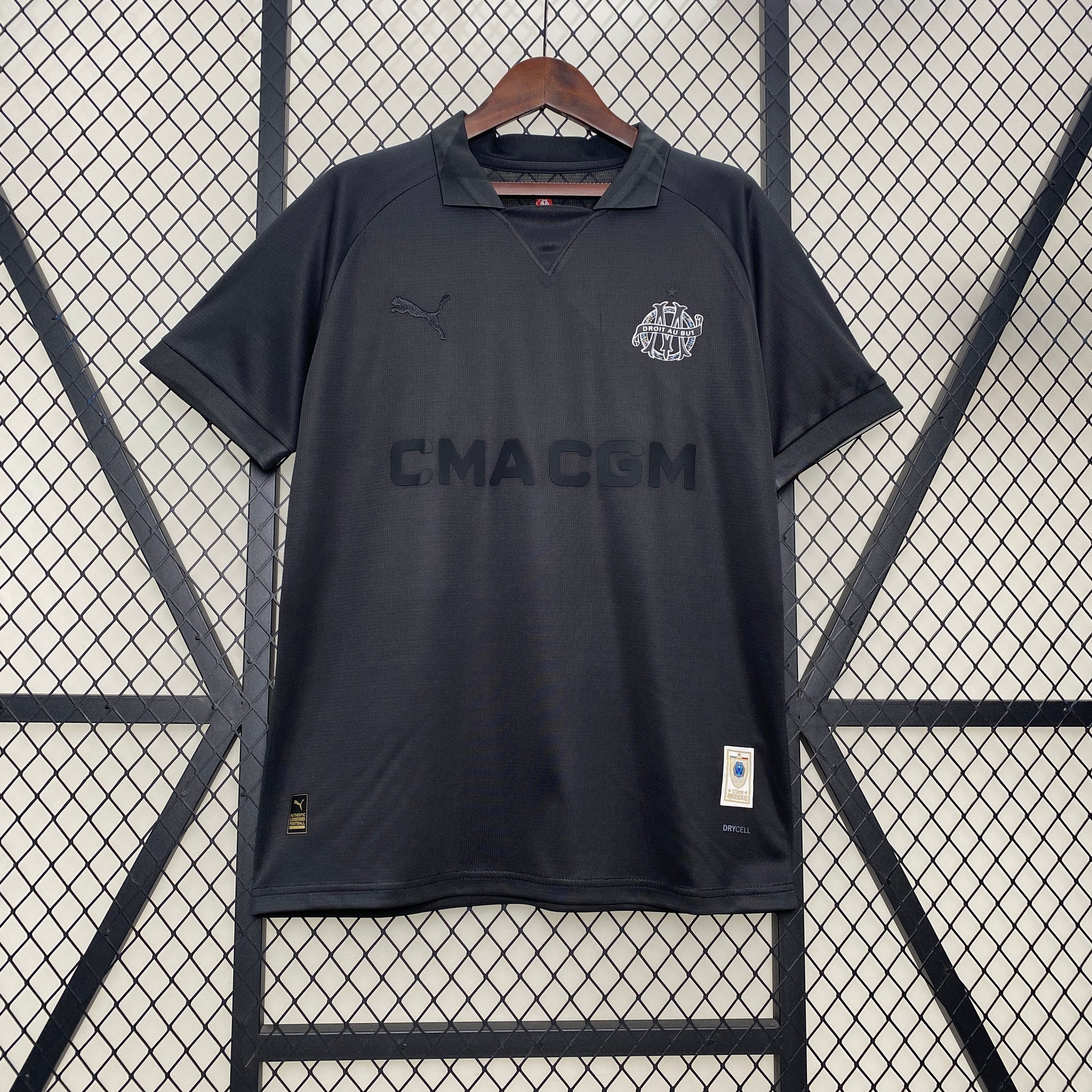 24-25 Marseille Special Edition Black detail