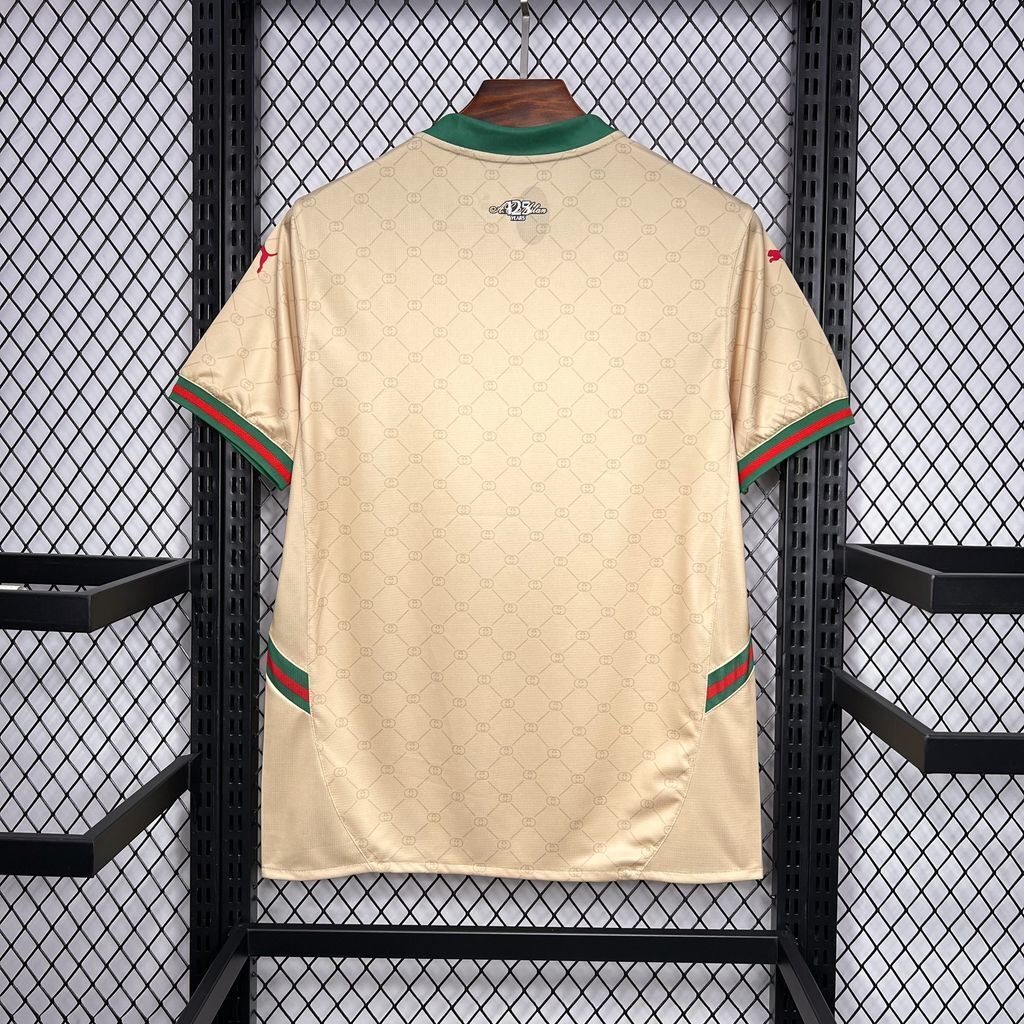AC Milan 2024-25 Gucci co-branded edition detail