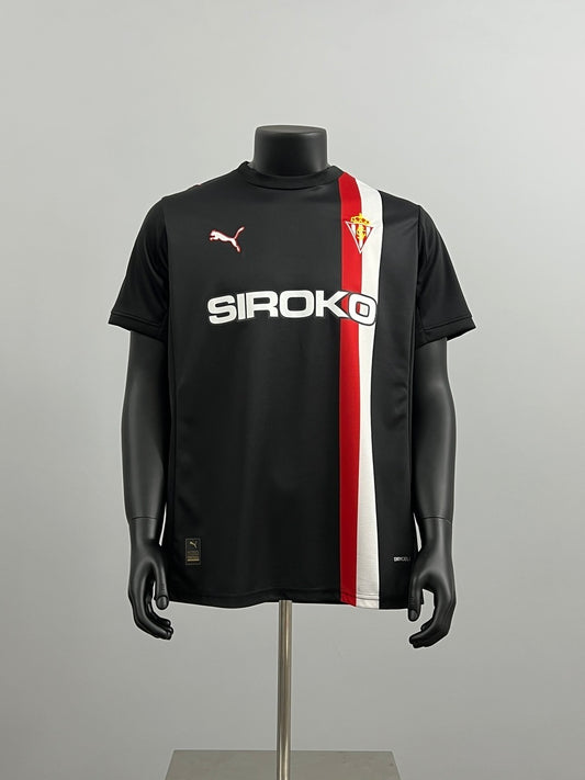 25-26 Sporting Gijon away detail