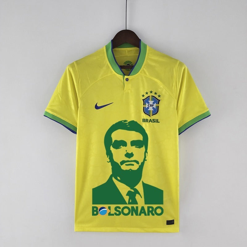 2022 Brazil World Cup jersey home detail
