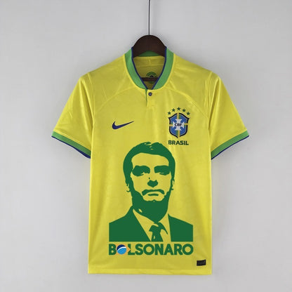 2022 Brazil World Cup jersey home detail