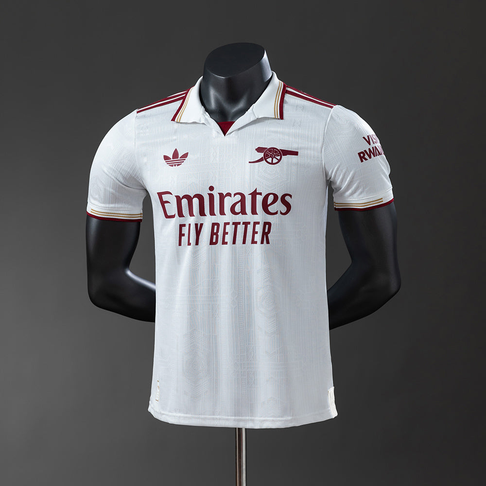 Arsenal 25-26 Second Away Player Version Jersey detail