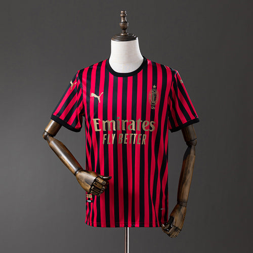 AC Milan 120th Anniversary Retro Jersey detail
