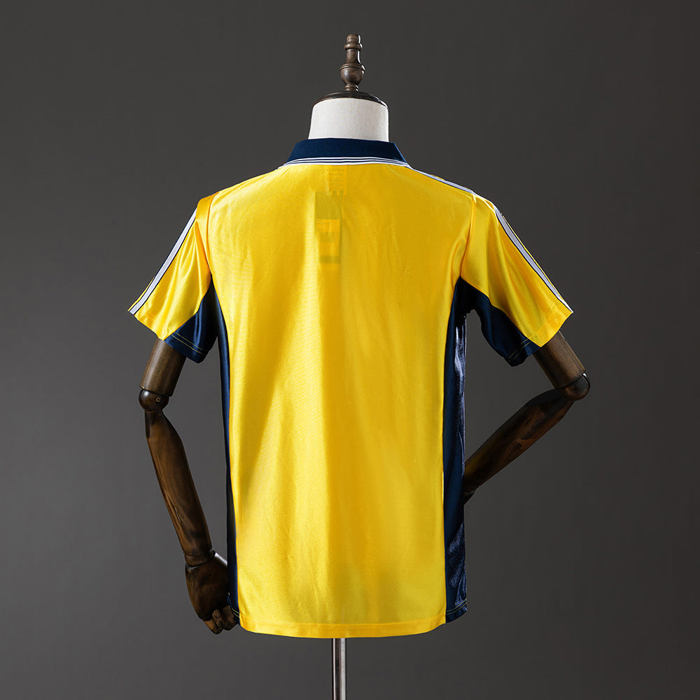 Retro 98-99 Marseille away yellow S-XXL (811)