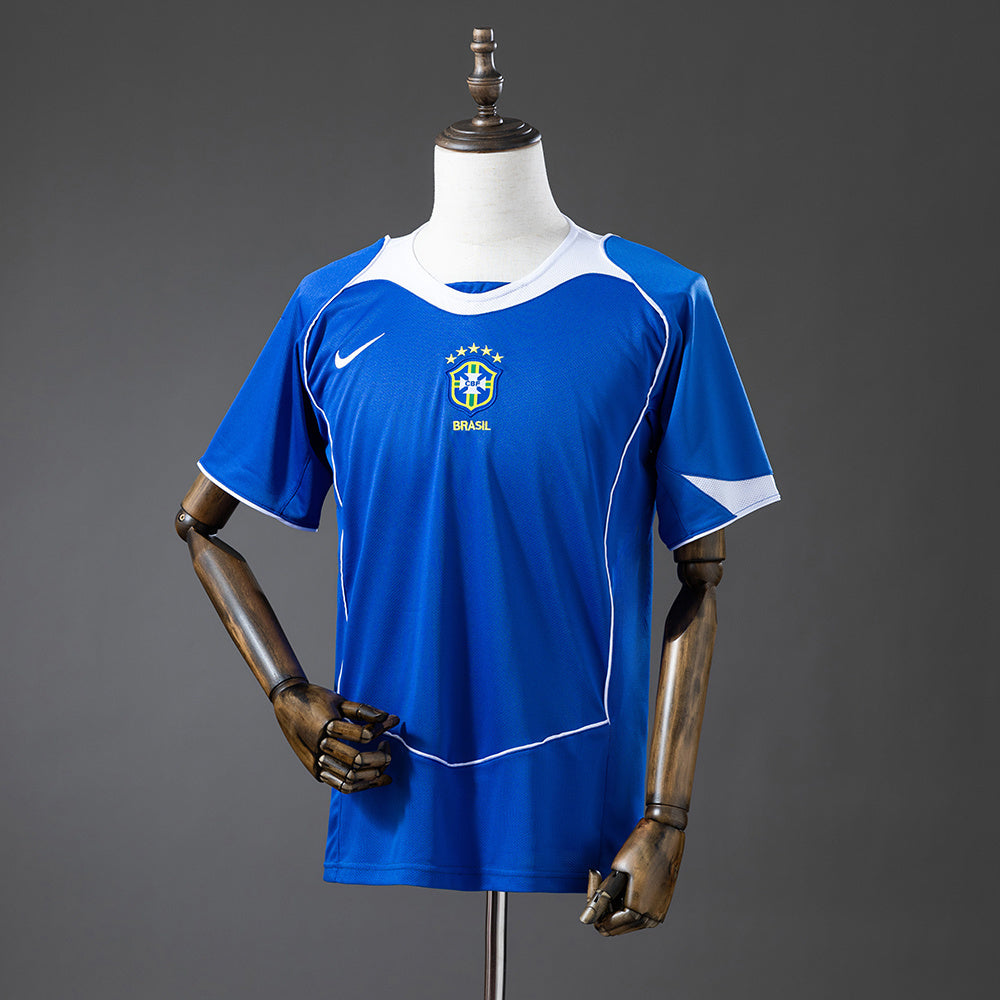 Retro 2004-06 Brazil away detail