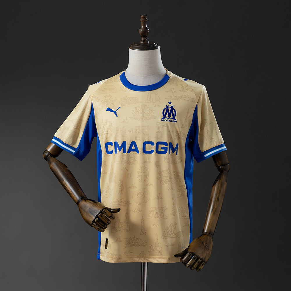 Marseille 25-26 Third Away  Jersey detail