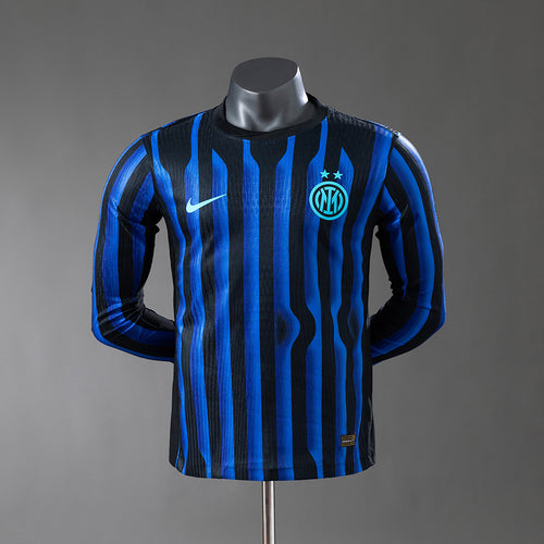 Inter Milan 25-26 Home Long-Sleeve Player Version Jersey detail