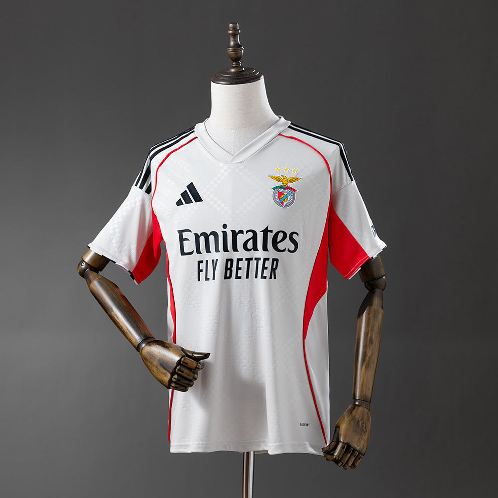 Benfica 25-26 Beige Away Jersey detail