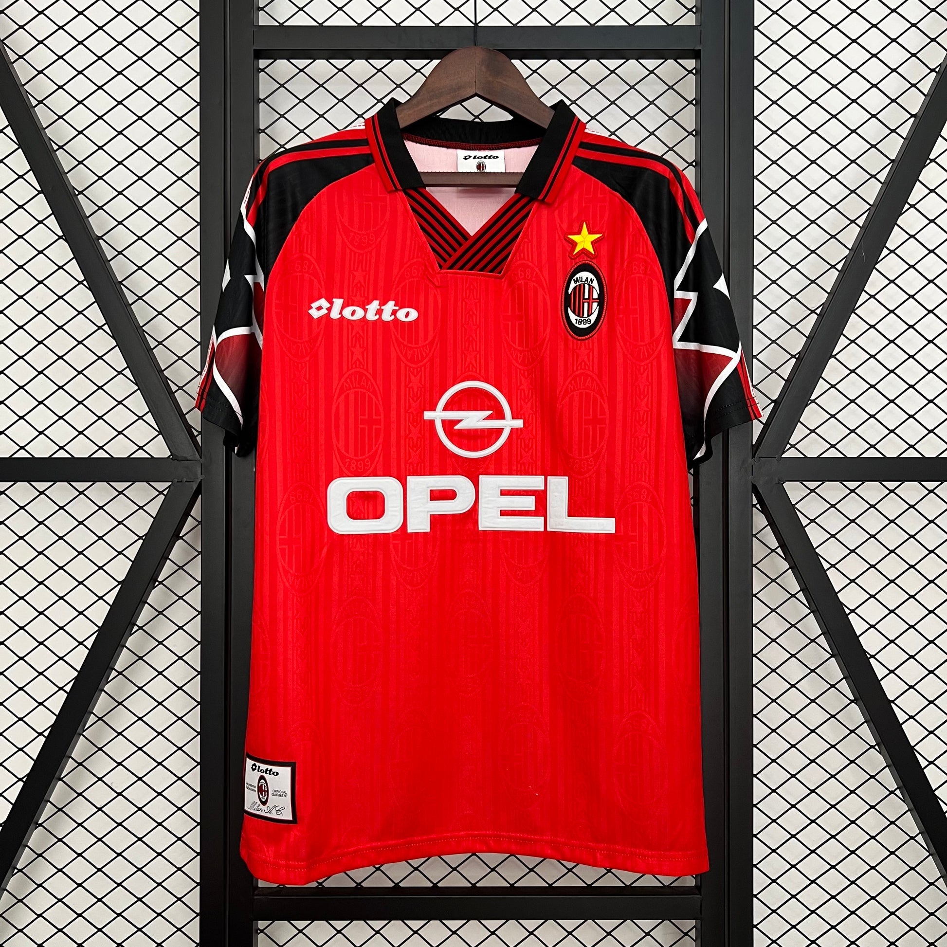 Retro AC Milan 97-98 Special Edition detail