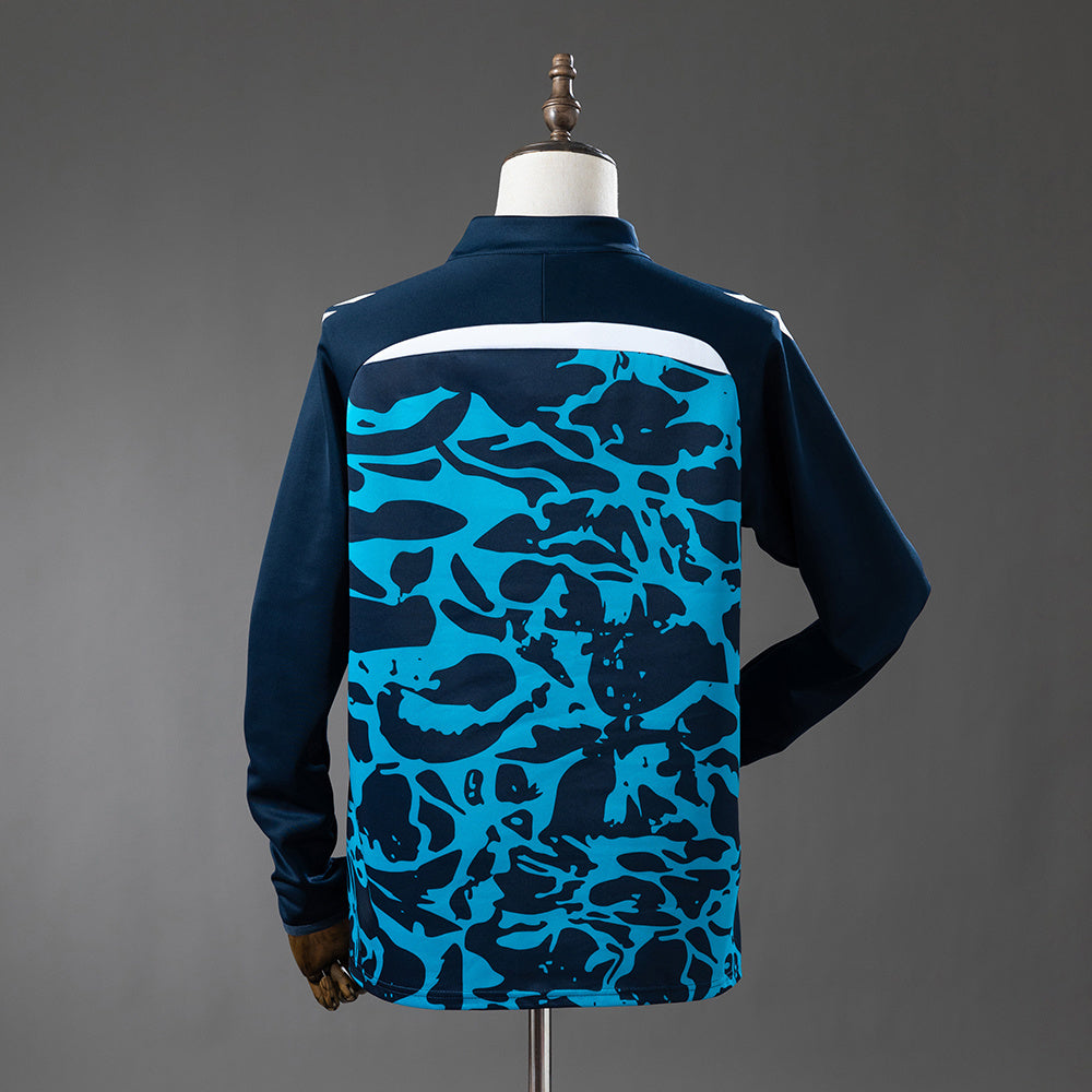 Malaga 25-26 Training Top Blue detail