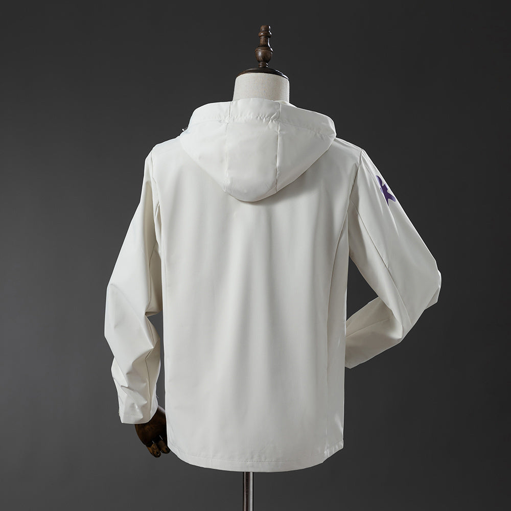 Brazil Windproof Jacket-Off White