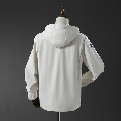 Brazil Windproof Jacket-Off White